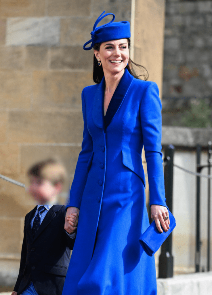 Kate Middleton proclama el color de la temporada y rompe con el protocolo de la realeza británica (Gtres)