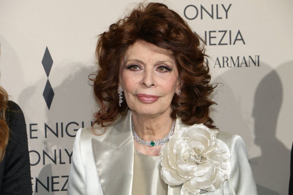 Sophia Loren es operada de la cadera con 89 años tras una caída (Gtres)