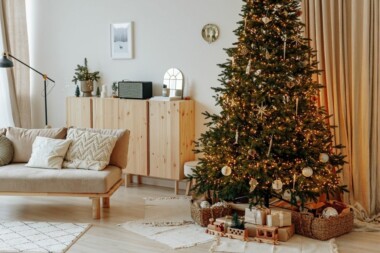 5 ideas económicas para decorar tu árbol de Navidad